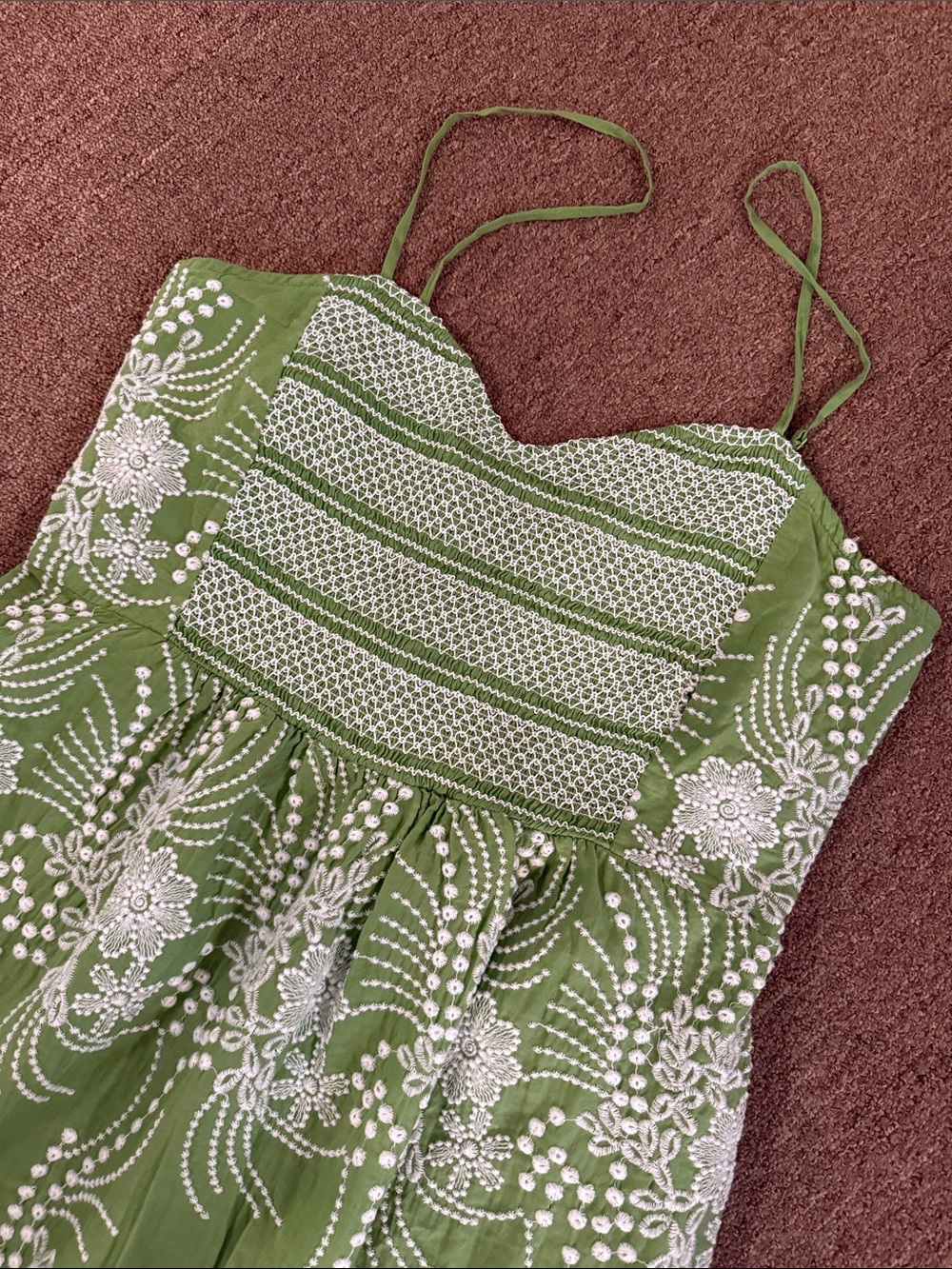 Anthropologie 
Sleeveless Sweetheart Tiered Midi Dress - Picture 5 of 13